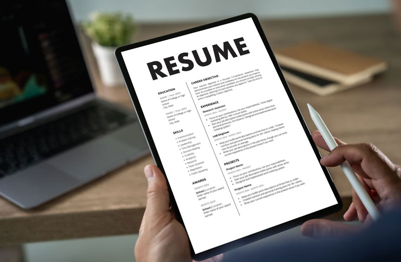 رزومه مصاحبه دکتری